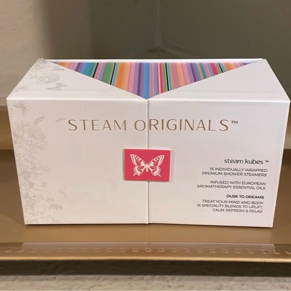 White Shower Steamers